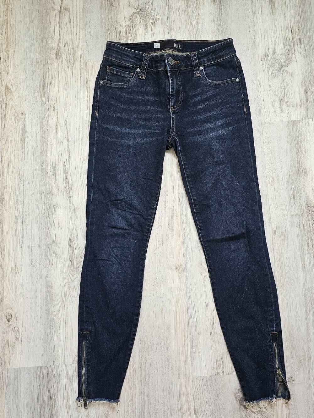 Kut From The Kloth Connie Anke Zip Skinny Jeans